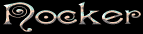 a sample of the Nocker font