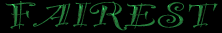 a sample of the Party LET font